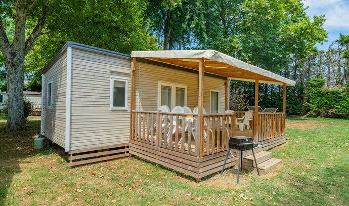 Mobil-home | Comfort | 2 Ch. | 4/6 pers. | Terrasse surélevée | A/C 1