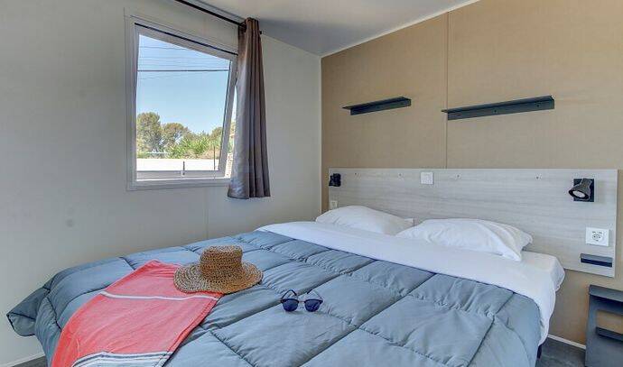 Mobil-home | Comfort | 2 Ch. | 4/6 pers. | Terrasse surélevée | A/C 4
