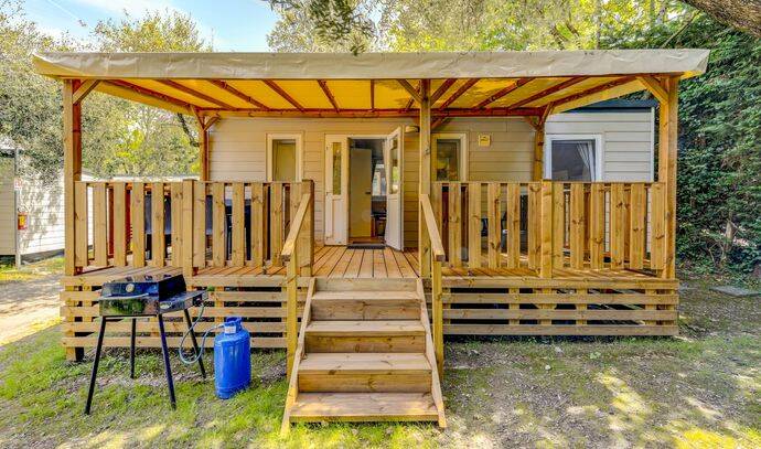 Mobil-home | Comfort | 2 Ch. | 4/6 pers. | Terrasse surélevée | A/C 0