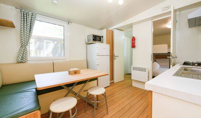 Mobil-home | Comfort | 2 Ch. | 4/6 pers. | Terrasse surélevée | A/C 2