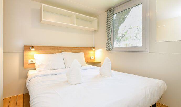 Mobil-home | Comfort | 2 Ch. | 4/6 pers. | Terrasse surélevée | A/C 4