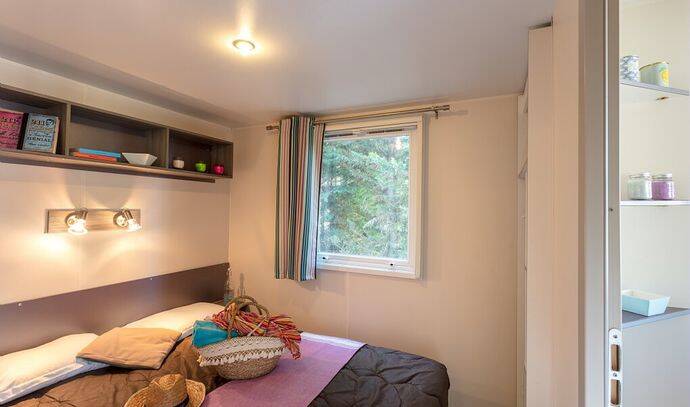 Mobil-home | Comfort | 2 Ch. | 4/6 pers. | Terrasse surélevée | A/C 6