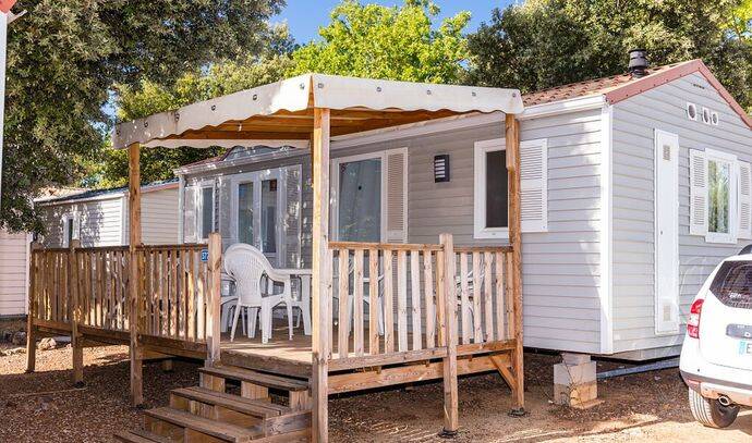 Mobil-home | Comfort | 2 Ch. | 4/6 pers. | Terrasse surélevée | A/C 0