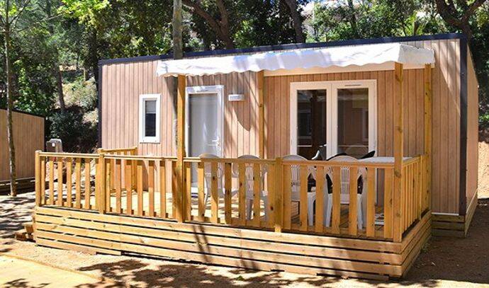 Mobil-home | Comfort | 2 Ch. | 4/6 pers. | Terrasse surélevée | A/C 0