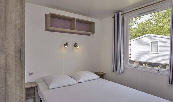 Mobil-home | Comfort | 2 Ch. | 4/6 pers. | Terrasse surélevée | A/C 7