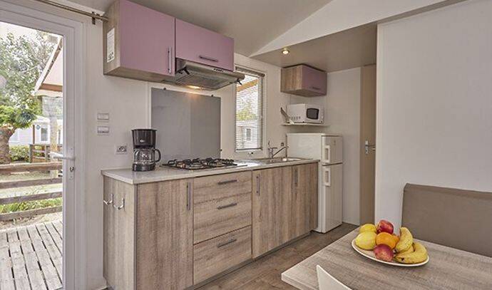 Mobil-home | Comfort | 2 Ch. | 4/6 pers. | Terrasse surélevée | A/C 4