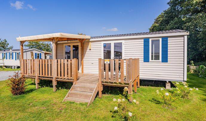 Mobil-home | Comfort | 2 Ch. | 4/6 pers. | Terrasse surélevée | A/C 0