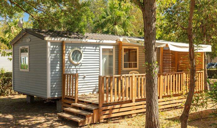 Mobil-home | Comfort | 2 Ch. | 4 pers. | Terrasse surélevée | A/C 0