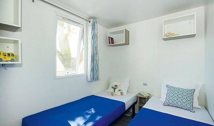 Mobil-home | Comfort | 2 Ch. | 4/6 pers. | Terrasse surélevée | A/C 4