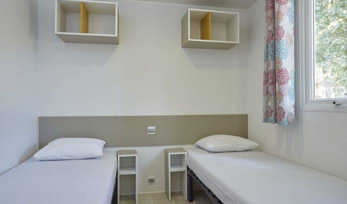 Mobil-home | Comfort | 2 Ch. | 4/6 pers. | Terrasse surélevée | A/C 6