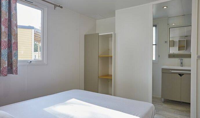 Mobil-home | Comfort | 2 Ch. | 4/6 pers. | Terrasse surélevée | A/C 6