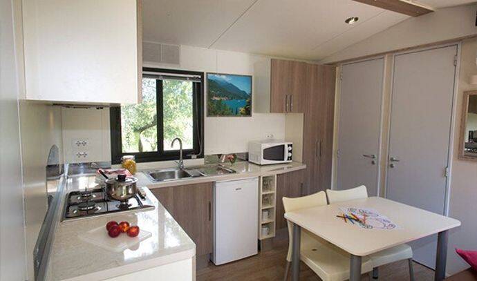 Mobil-home | Comfort | 2 Ch. | 4/6 pers. | Terrasse surélevée | A/C 1