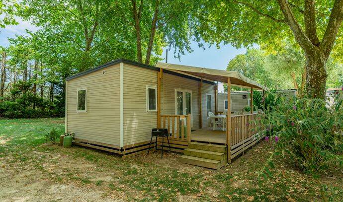 Mobil-home | Comfort | 2 Ch. | 4/6 pers. | Terrasse surélevée | A/C 0