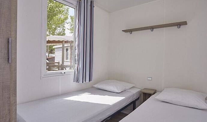 Mobil-home | Comfort | 2 Ch. | 4/6 pers. | Terrasse surélevée | A/C 6