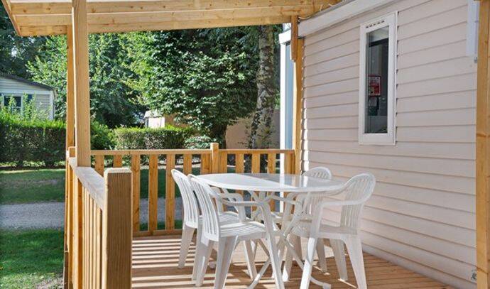 Mobil-home | Comfort | 2 Ch. | 4/6 pers. | Terrasse surélevée 1