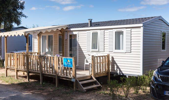 Mobil-home | Comfort | 3 Ch. | 6 pers. | Terrasse surélevée | A/C 0
