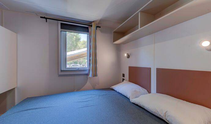 Mobil-home | Comfort | 3 Ch. | 6 pers. | Terrasse surélevée | A/C 5