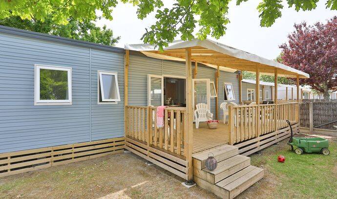 Mobil-home | Comfort | 2 Ch. | 5 pers. | Terrasse surélevée | A/C 0