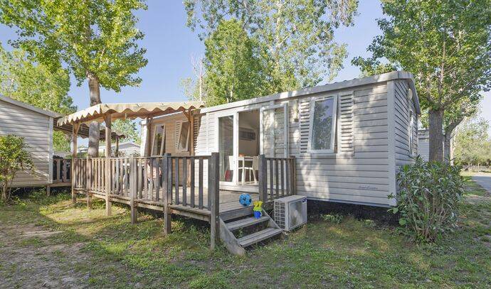 Mobil-home | Comfort | 3 Ch. | 6 pers. | Terrasse surélevée | A/C 0