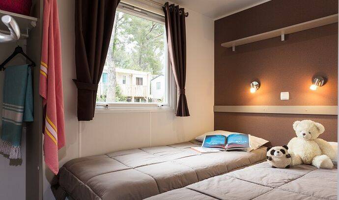 Mobil-home | Comfort | 3 Ch. | 6 pers. | Terrasse surélevée 6