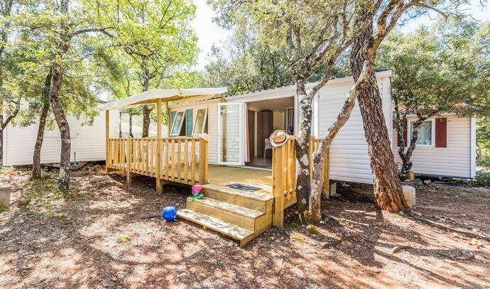 Mobil-home | Comfort | 2 Ch. | 4 pers. | Terrasse surélevée | A/C 0