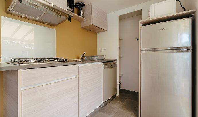 Mobil-home | Premium | 2 Ch. | 4/6 pers. | Terrasse Lounge | A/C 3