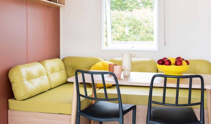 Mobil-home | Premium | 2 Ch. | 4 pers. | Terrasse surélevée | A/C 2