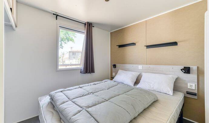 Mobil-home | Premium | 3 Ch. | 6 pers. | Terrasse Lounge | A/C 4