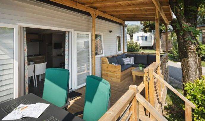 Mobil-home | Premium Exclusive | 3 Ch. | 6 pers. | Terrasse Lounge | A/C | TV 1