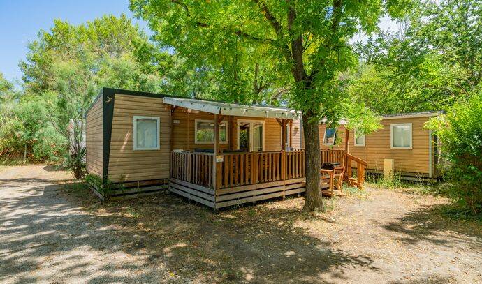 Mobil-home | Premium Exclusive | 3 Ch. | 6 pers. | Terrasse Lounge | A/C | TV 0