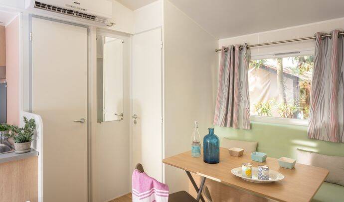 Mobil-home | Comfort | 3 Ch. | 6 pers. | Terrasse surélevée | A/C 3