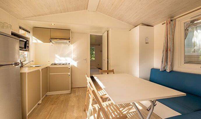 Mobil-home | Comfort | 3 Ch. | 6 pers. | Terrasse surélevée | A/C 3