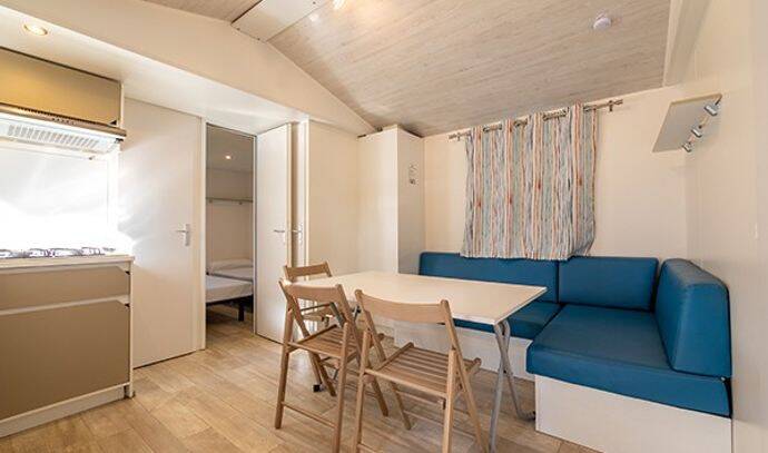 Mobil-home | Comfort | 3 Ch. | 6 pers. | Terrasse surélevée | A/C 2
