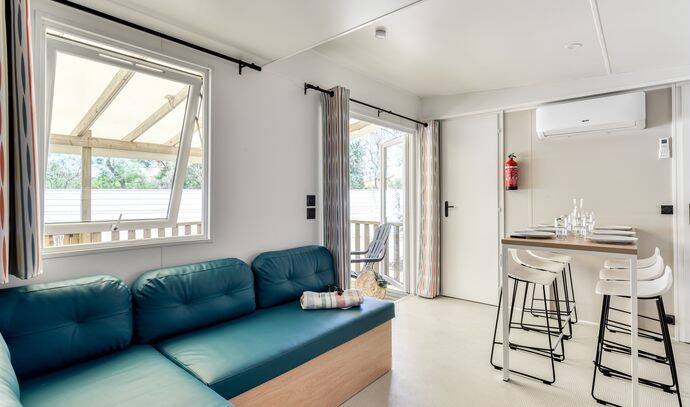 Mobil-home | Comfort | 3 Ch. | 6 pers. | Terrasse Lounge | A/C 2
