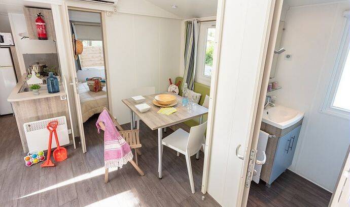 Mobil-home | Comfort | 3 Ch. | 6 pers. | Terrasse Lounge | A/C 2