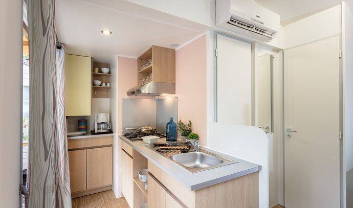 Mobil-home | Comfort | 3 Ch. | 6 pers. | Terrasse Lounge | A/C 3