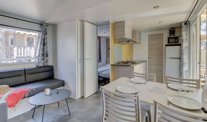 Mobil-home | Comfort | 3 Ch. | 5 pers. | Terrasse Lounge | A/C 3