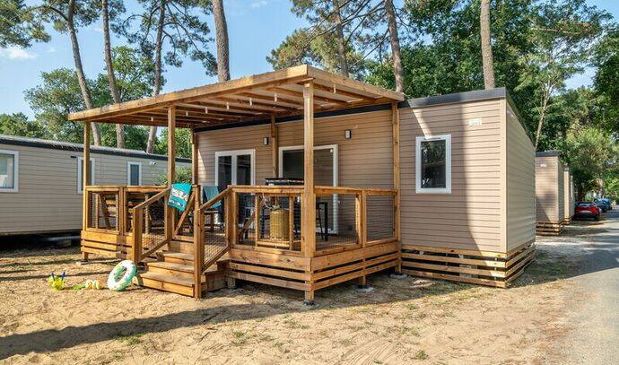 Mobil-home | Comfort | 3 Ch. | 6 pers. | Terrasse Lounge | A/C 0