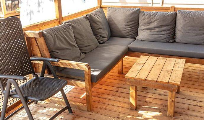 Mobil-home | Comfort | 3 Ch. | 6 pers. | Terrasse Lounge | A/C 1