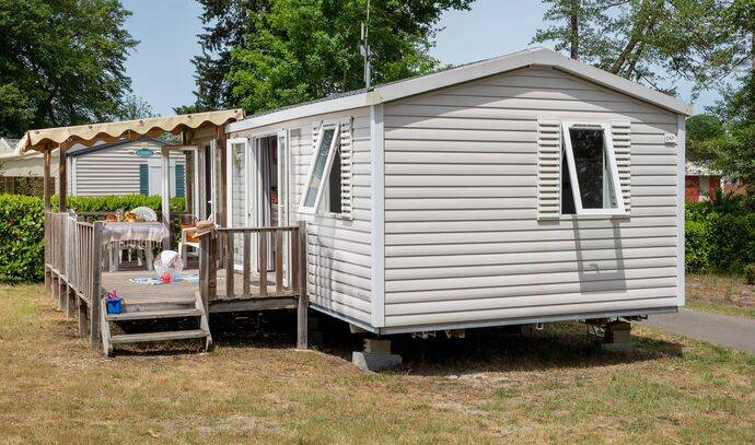 Mobil-home | Comfort | 3 Ch. | 6 pers. | Terrasse surélevée | A/C 0