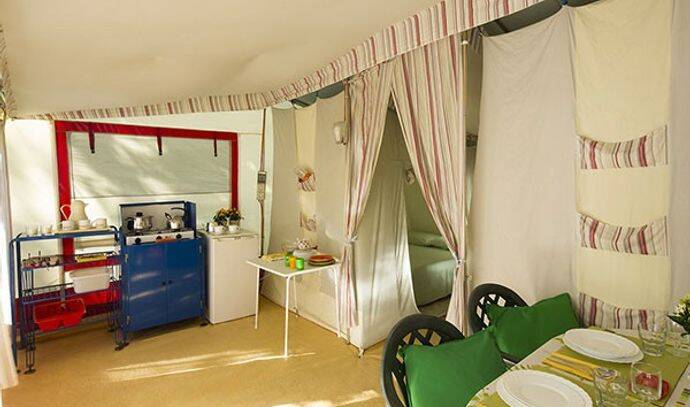 Bungalow toilé | Autre hébergement | 2 Ch. | 4/5 pers. | Terrasse simple 2
