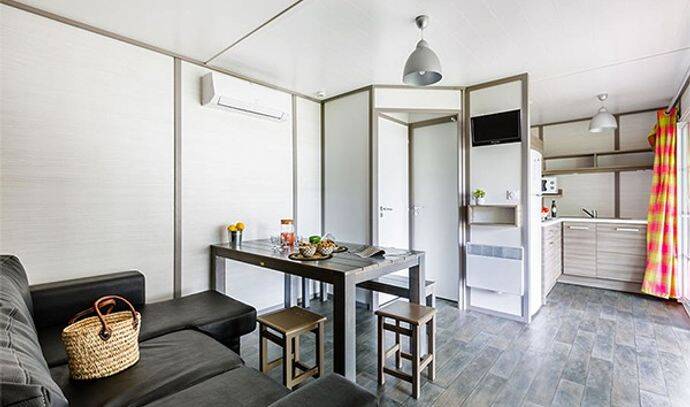 Chalet | Comfort XL | 3 Ch. | 5/7 pers. | Terrasse surélevée | A/C | TV 2
