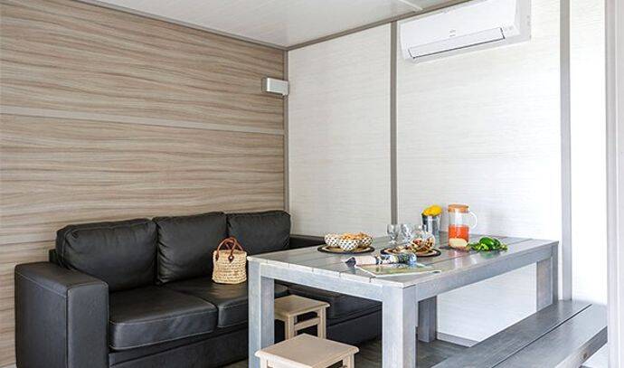 Chalet | Comfort XL | 3 Ch. | 5/7 pers. | Terrasse surélevée | A/C | TV 1