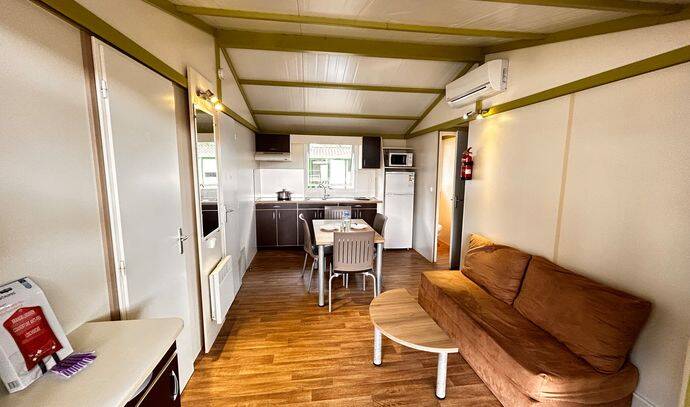Chalet | Classic XL | 3 Ch. | 6 pers. | Terrasse surélevée | A/C 1