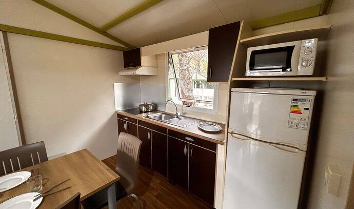 Chalet | Classic XL | 3 Ch. | 6 pers. | Terrasse surélevée | A/C 2