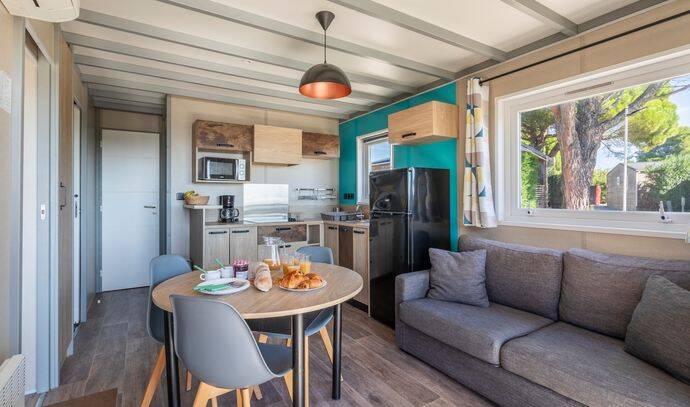 Chalet | Comfort | 2 Ch. | 5 pers. | Terrasse surélevée | A/C | TV 4