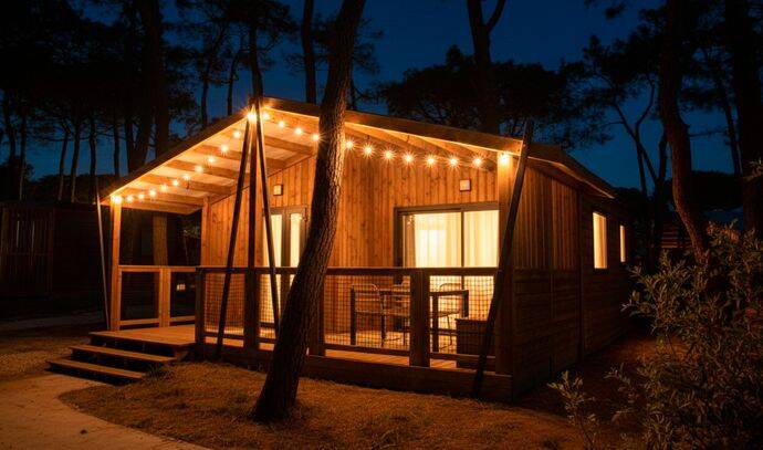 Chalet | Ultimate | 3 Ch. | 6 pers. | Terrasse surélevée | TV 0
