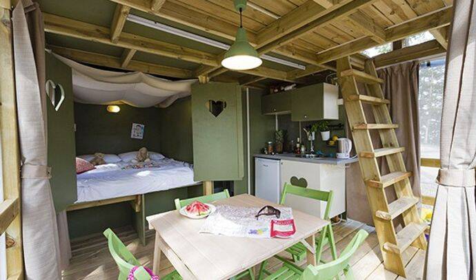 Lodge | Autre hébergement | 2 Ch. | 4 pers. | Terrasse surélevée non couverte 2