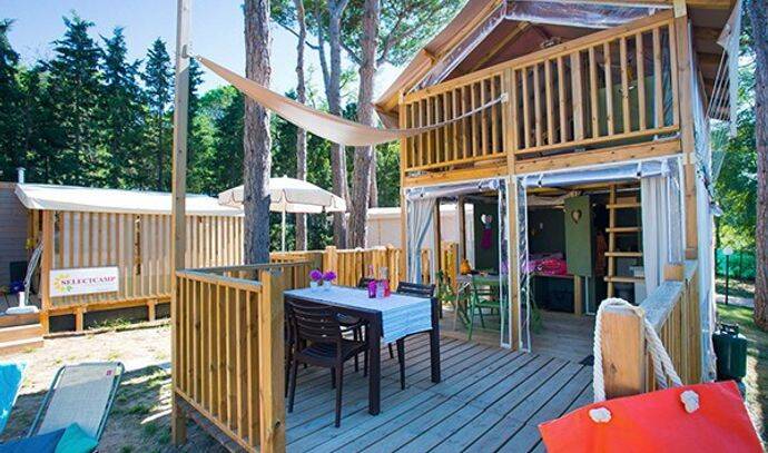 Lodge | Autre hébergement | 2 Ch. | 4 pers. | Terrasse surélevée non couverte 0