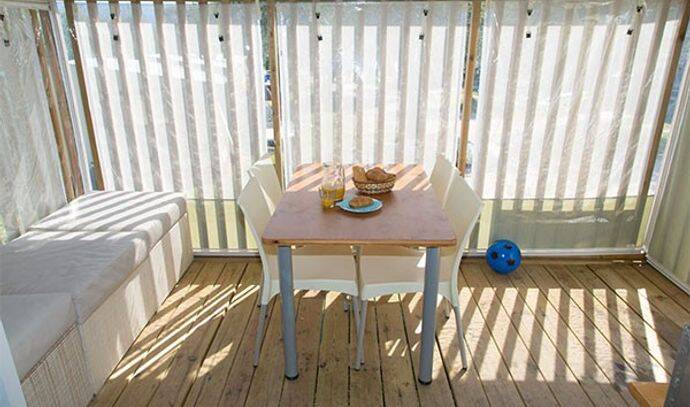 Lodge | Autre hébergement | 2 Ch. | 4/5 pers. | Terrasse surélevée | A/C 4